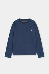 Navy Blue Long Sleeve T-Shirt