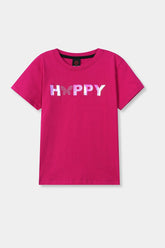 Girls Happy T Shirt