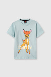 Kids Soft Cotton BAMBI Print T Shirt