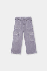 Kids' Lavender Cargo Pants