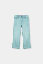 Kids' Light Blue Flared Denim Jeans