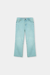 Kids' Light Blue Flared Denim Jeans