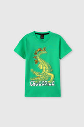 Kids Soft Cotton Alligator T Shirt