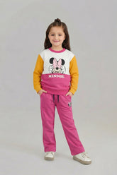 Colorful Minnie Mouse ' Sweatshirt and Pants Set