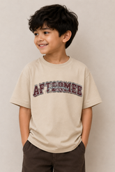 AFTERMEE-beige shirt