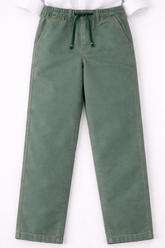 Sage Green Casual Pants