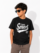 Team Smart 67 Kids Graphic T-Shirt – Black