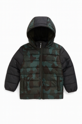 Kids’ Camouflage Puffer Jacket