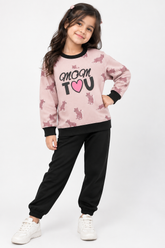 Premium Girls’ MOM T♥U Winter Co-Ord Set