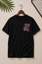 Midnight Bear Graphic Tee – Black