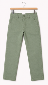 Kids Sage Green Cotton Pants