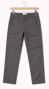 Kids Classic Grey Cotton Pants