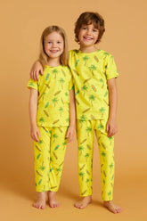 Unisex soft cotton all over printed Suit 2 piece