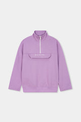 Cozy Lilac Tracksuit Set: Stylish Comfort for Everyday Wear