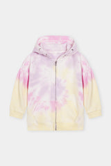 Pastel Tie-Dye Cozy Hoodie and Jogger Set For Gorls