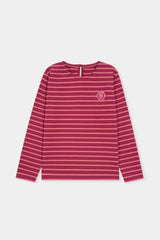 Classic Striped Long-Sleeve Top