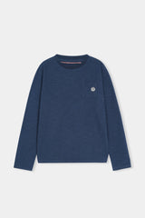 Navy Blue Long Sleeve T-Shirt