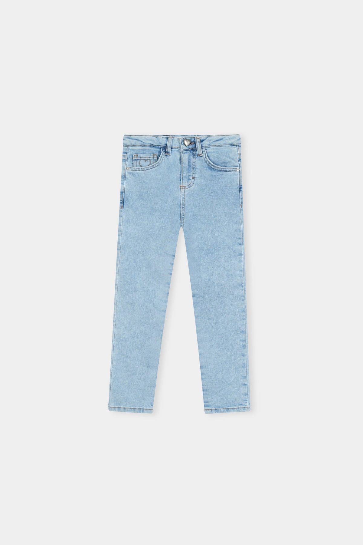 Sky Blue Skinny Jeans For Boys