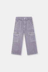 Kids' Lavender Cargo Pants