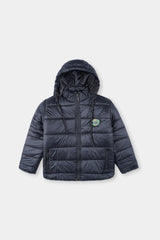 Men's Navy Puffer Jacket