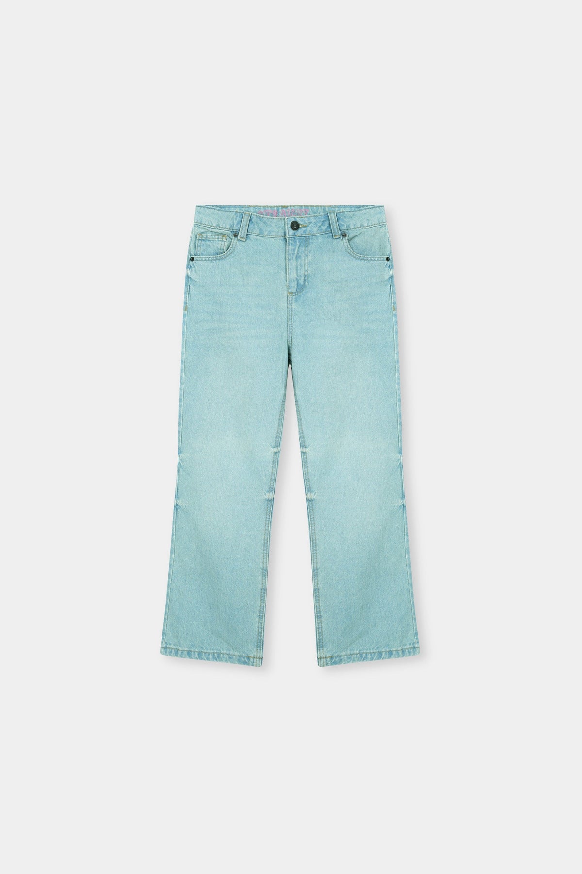 Kids' Light Blue Flared Denim Jeans
