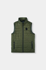 Men's Army Green Puffer