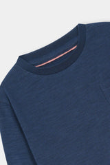 Navy Blue Long Sleeve T-Shirt