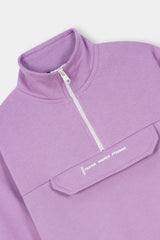 Cozy Lilac Tracksuit Set: Stylish Comfort for Everyday Wear