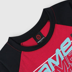 Kids Soft Cotton Graphic Raglan Sleeve T Shirt