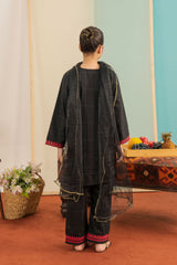 Rose Check Delight -Premium Zari check Cotton for winter