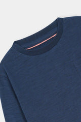 Navy Blue Long Sleeve T-Shirt