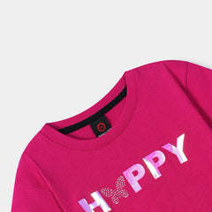 Girls Happy T Shirt