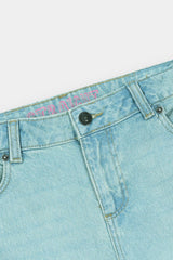 Kids' Light Blue Flared Denim Jeans