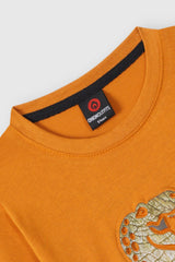 Kids Soft Cotton Embosed Dino T Shirt