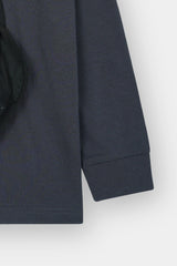 Long Sleeve T-Shirt with Detachable Crossbody Bag