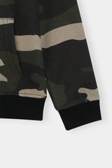 Boys Camouflage Hoodie and Jogger Set