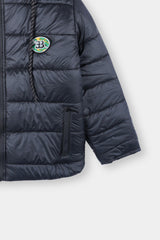 Men's Navy Puffer Jacket