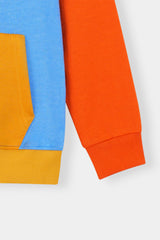 Kids Color block Hoodie & Jogger Fleece Set