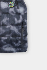 Men's Camouflage Sleeveless Puffer Jacket