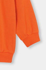 Drop Shoulder "Spooky Squad Halloween Pumpkin Sweatshirt"