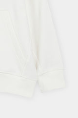 White Hoodie & Joggers Set – "PRJ:TRL Project: Trail Running" Graphic Tracksuit