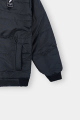 Black Hoodie Puffer