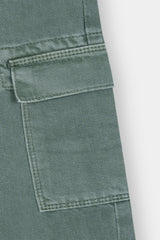 Kids' Green Cargo Pants
