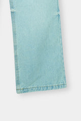 Kids' Light Blue Flared Denim Jeans