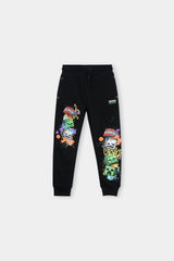 Minecraft 2-Piece Hoodie & Jogger Set for Kids – Green Hoodie with Black Joggers