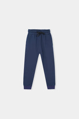 Vibrant Colorblock' Hoodie Set – Navy, Yellow & Green Pop