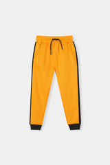 Bold Orange & Black Zip-Up Hoodie Set (unisex)