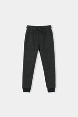 Boys Black Leopard Print Hoodie & Jogger Set