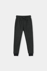 Boys Black Leopard Print Hoodie & Jogger Set