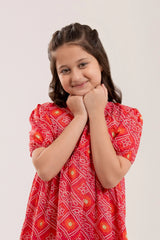 Lawn Digital Printed Top